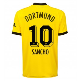 Borussia Dortmund Jadon Sancho #10 Hemmakläder 2023-24 Kortärmad